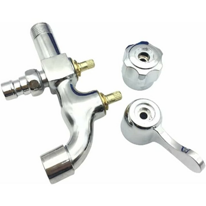 DUOFLOW™ – Robinet Dublu 2 in 1 cu Doua Iesiri Independente