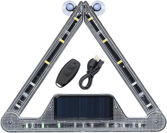 TRI-SAFE™ – Triunghi LED de Avertizare 2 in 1