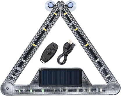 TRI-SAFE™ – Triunghi LED de Avertizare 2 in 1