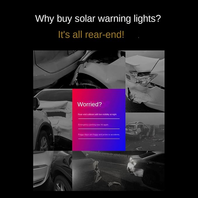 TRI-SAFE™ – Triunghi LED de Avertizare 2 in 1