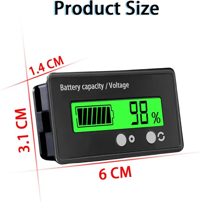BATCHECK™ Tester Digital Baterie 12-110V