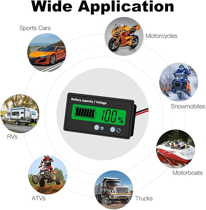 BATCHECK™ Tester Digital Baterie 12-110V