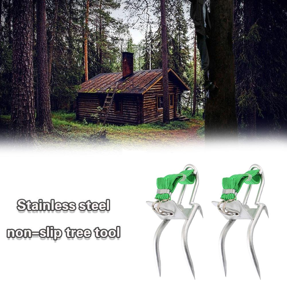 CLIMBIX™- Set Gheare Metalice pentru Urcarea pe Copaci