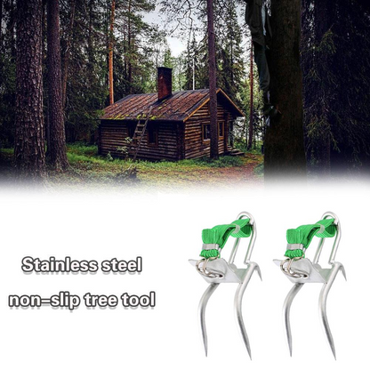 CLIMBIX™- Set Gheare Metalice pentru Urcarea pe Copaci