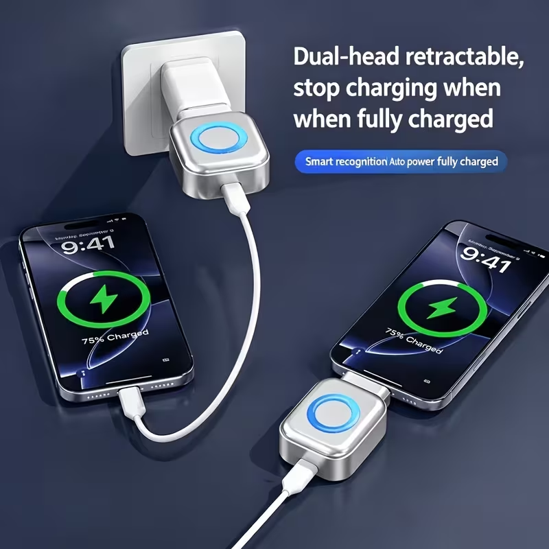 ChargeGuard™ - Adaptor Inteligent USB-C cu Oprire Automata la Incarcare Completa