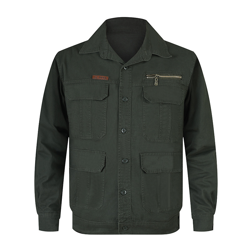 WorkPro™ - Costum de Lucru Profesional din Bumbac pentru Barbati