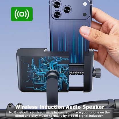 RIDESON™ - Suport pentru Telefon cu Boxa Bluetooth Integrata
