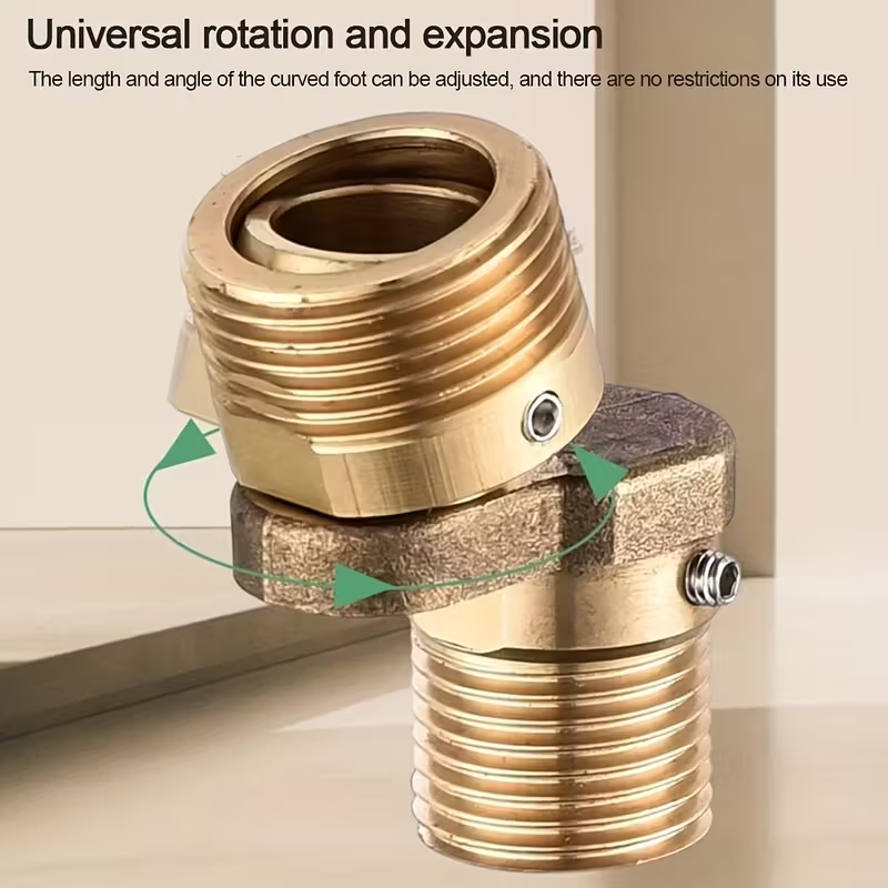 Racord Pivotant din Alama – Reglabil 0°–40° (2 Bucati)