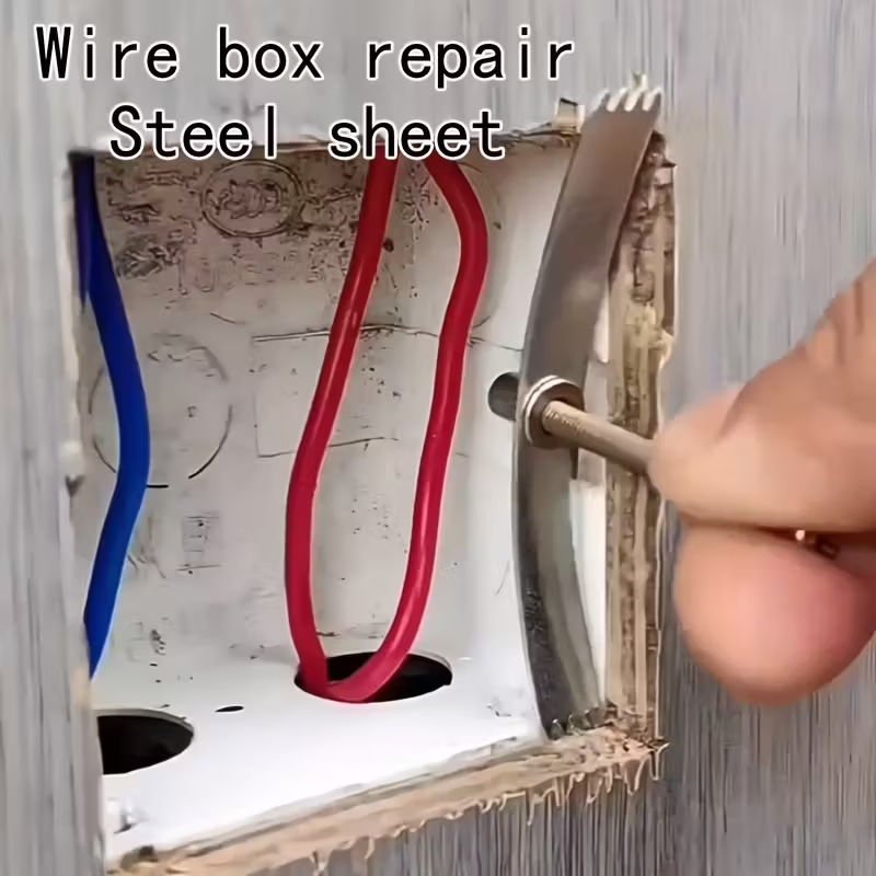 FixBox™ – Kit de reparatie pentru cutii de prize (10 cleme + 10 suruburi)