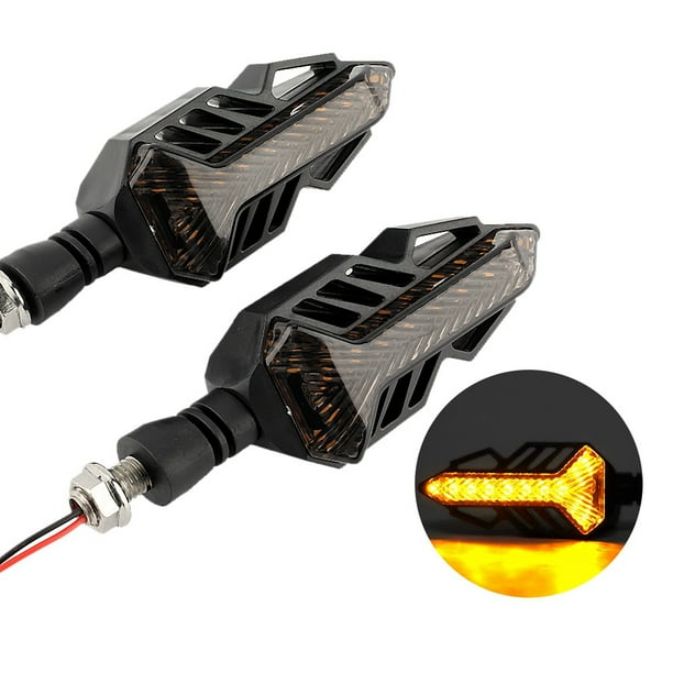 FlashArrow™ – Semnalizatoare LED Dinamice cu Design de Sageata pentru Motocicleta si ATV (Set 2 Buc)