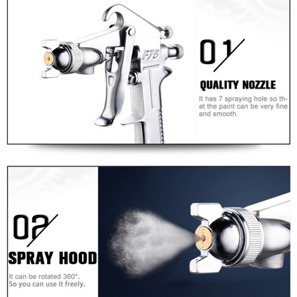 SprayPro™ – Pulverizator Profesional de Vopsit cu Recipient Superior