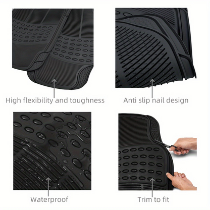 AutoShield™ – Set 3 Covorase Auto Universale pentru Toate Sezoanele