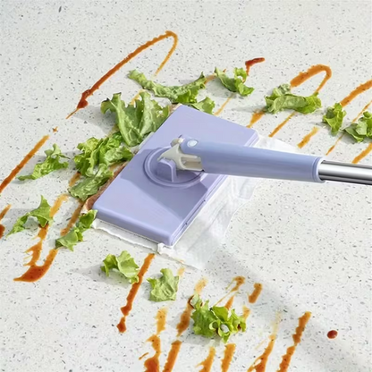EasyClean™ – Mop Inteligent pentru Dischete Textila sau Lavete de Fata