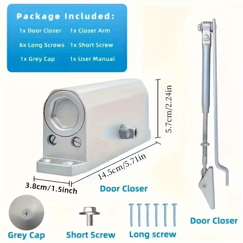 DoorControl™ – Inchizator Hidraulic Profesional pentru Usi
