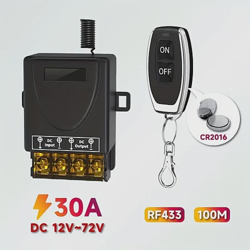 SecureSwitch™ - Comutator RF cu Telecomanda, Control La Distanta