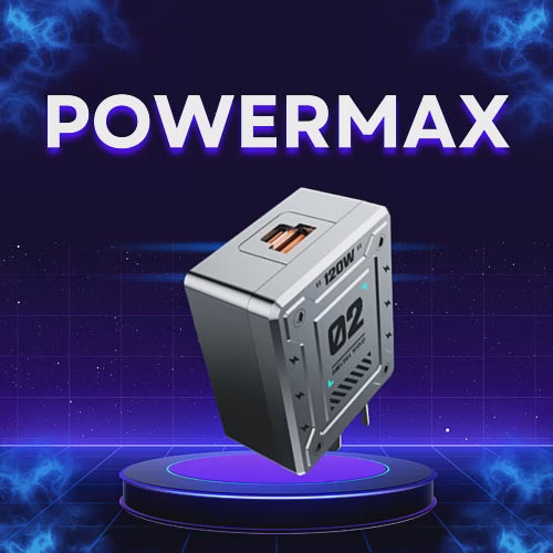 PowerMax™ - Incarcator Super Rapid 4-în-1 de 120W, Compatibil cu Apple și Android + Cablu USB Inclus