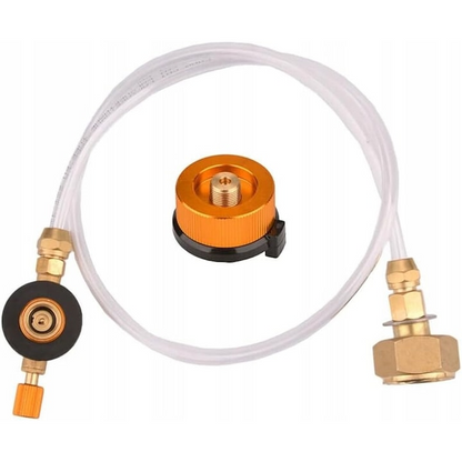 Gaslink™ - Adaptor Profesional pentru Butelie Gaz cu Furtun si Regulator