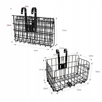 WallBasket™ – Cos Metalic Suspendat, Rezistent, pentru Depozitare