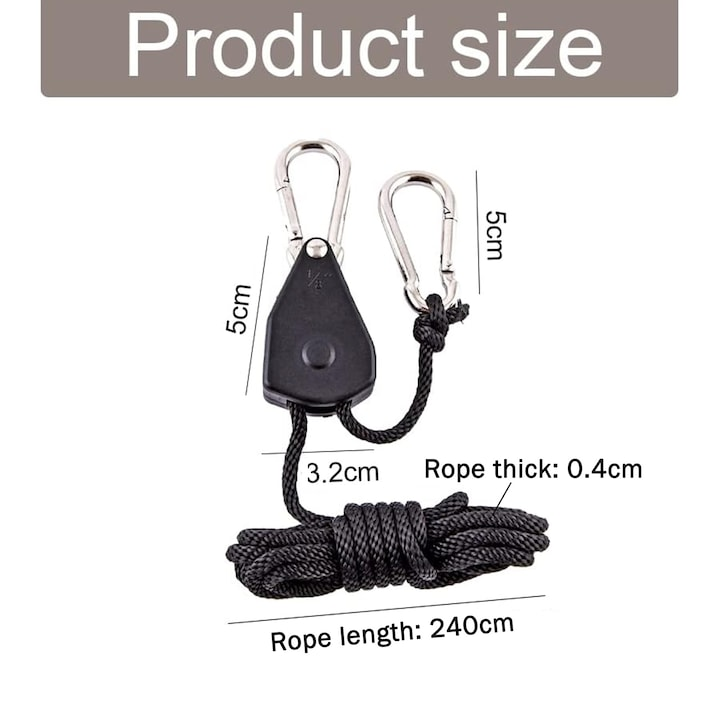 HangPro™ – Set 2 bucati sistem reglabil de suspendare