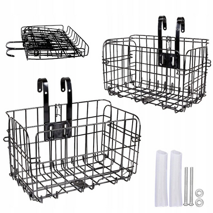 WallBasket™ – Cos Metalic Suspendat, Rezistent, pentru Depozitare