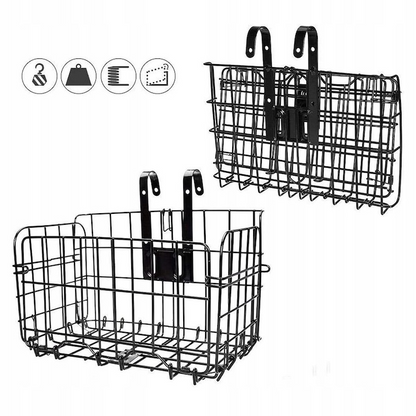 WallBasket™ – Cos Metalic Suspendat, Rezistent, pentru Depozitare