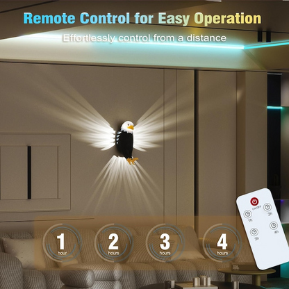 EagleLux™ – Lampa Decorativa LED Ambientala, Design Vultur