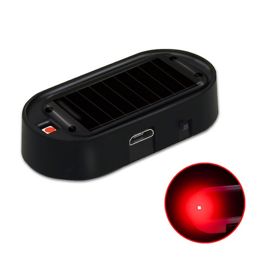 🔥OFERTA 1+1🔥Alarma simulata cu energie solara pentru masina