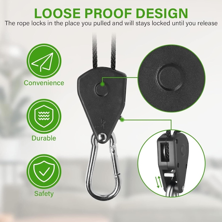 HangPro™ – Set 2 bucati sistem reglabil de suspendare