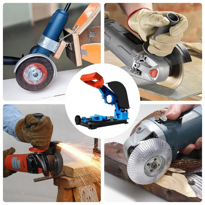 CutMaster™ - Suport Profesional pentru Polizor Unghiular cu Taiere la 45°