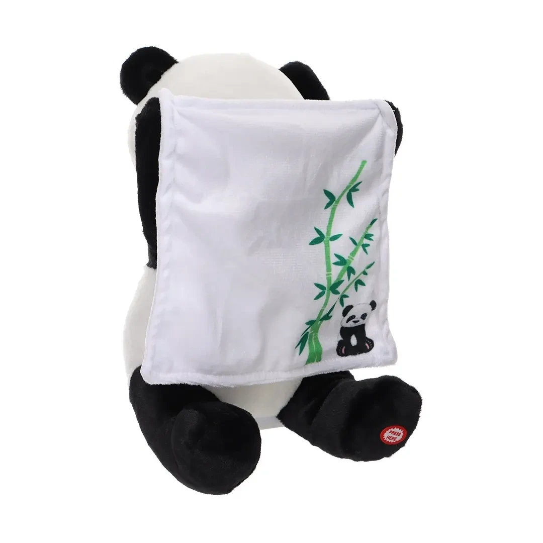 Jucarie Panda Interactiva cu Miscare – Se Joaca De-a V-ati Ascunselea!