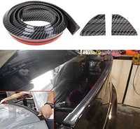 Thumbnail for Bara de protectie auto din cauciuc din fibra de carbon (2 Bucati)