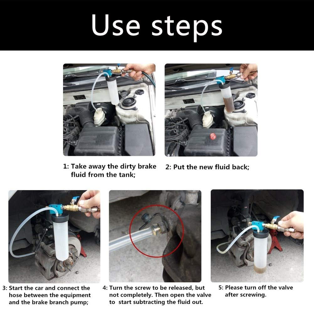 Instrument universal de inlocuire a uleiului de lichid de frana auto