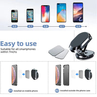 Thumbnail for Suport magnetic pentru telefon pentru magnetic(Upgrade Pliabil)