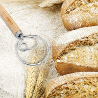 Thumbnail for Batator de aluat danez - Instrumente pentru prepararea painii si patiseriei + Punga Framantat Cadou