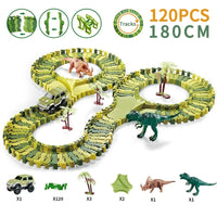 Thumbnail for Set Jucărie cu Pistă de Dinozaur