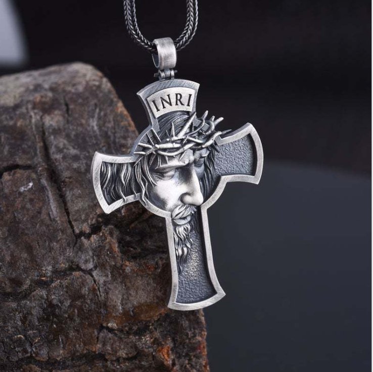 Pandantiv Iisus Hristos Crucifix - ShopGuru