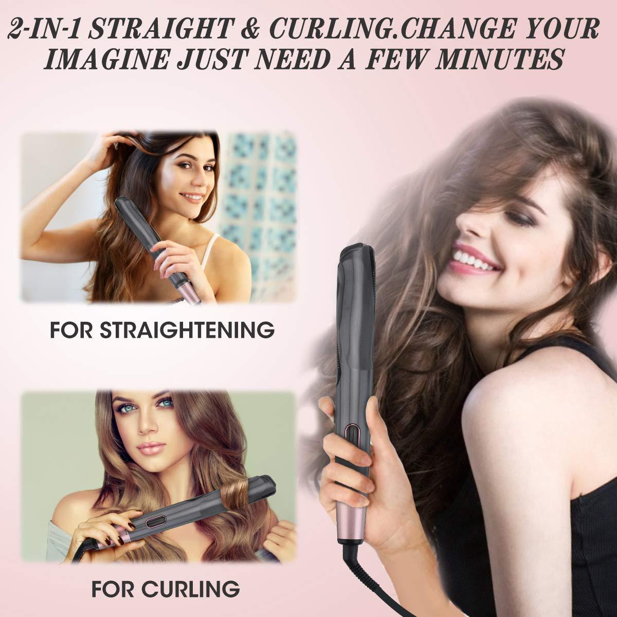 Placă de îndreptat și ondulat părul Curl & Straight Confidence 2 in 1 - ShopGuru