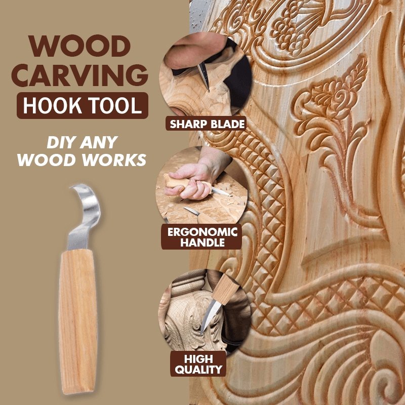 Set de instrumente pentru sculptură în lemn - ShopGuru
