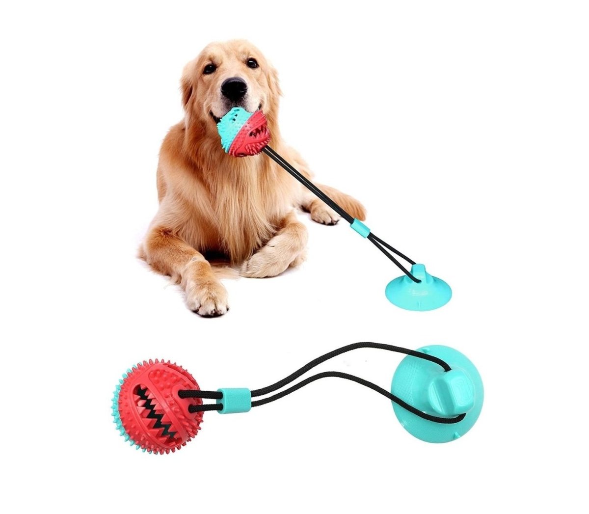 TUG TOY ™ - Jucărie pentru câine de Ventuză - ShopGuru