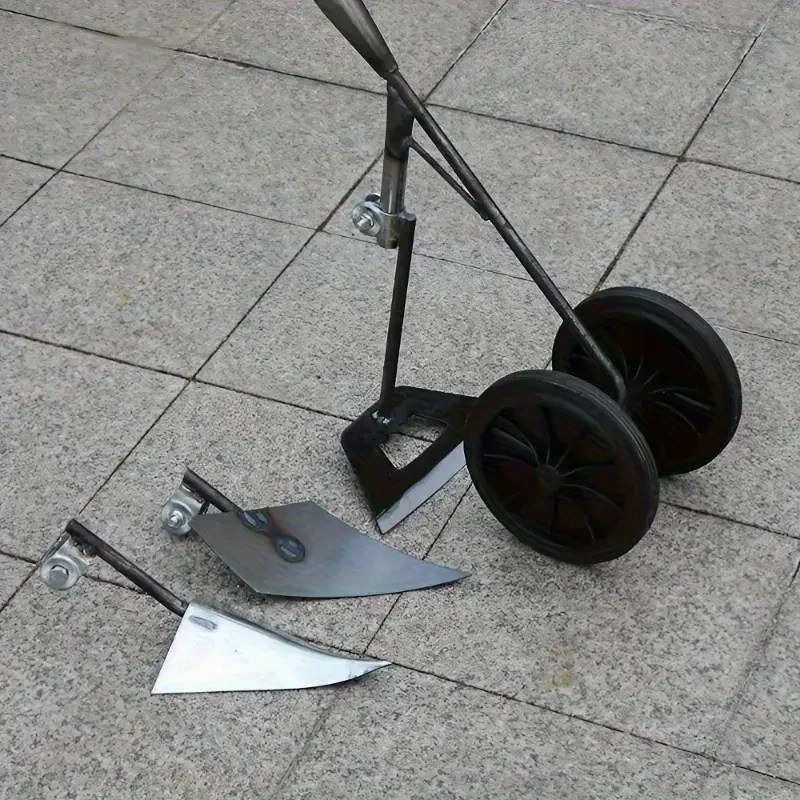 AgroWheel Pro — sapă manuală pe roți cu 3 capete