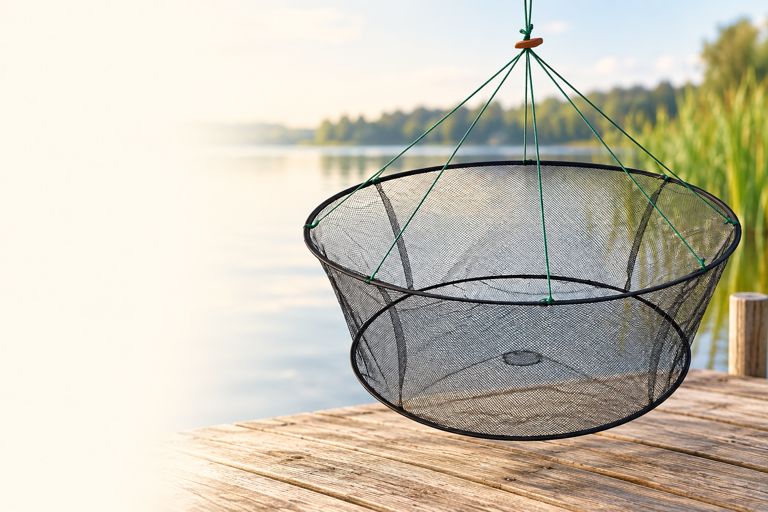 CatchMaster — plasă de pescuit pliabilă 150 / 120 cm