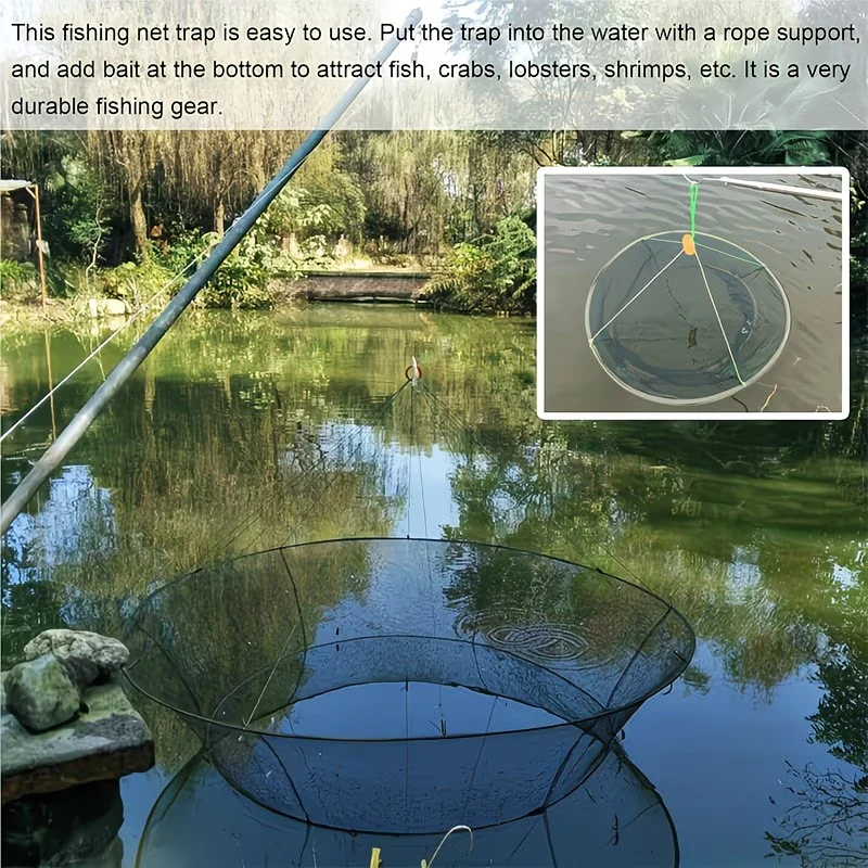 CatchMaster — plasă de pescuit pliabilă 150 / 120 cm