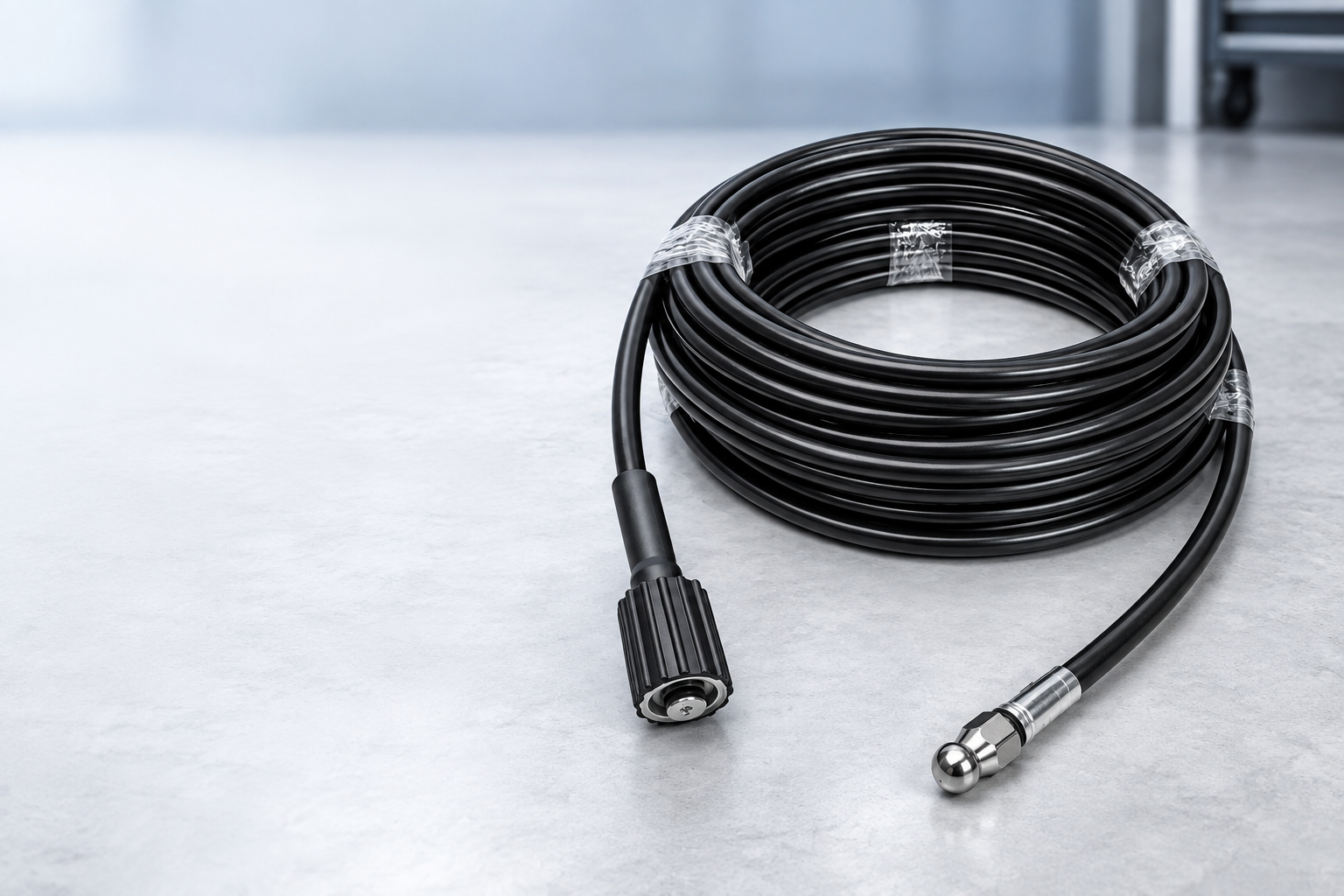 HydroFlex — furtun de 10 m cu duză pentru scurgeri